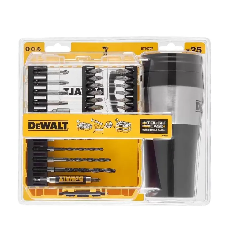 Beste Prijs Set punte trapano 25pz più tazza termica DeWalt
