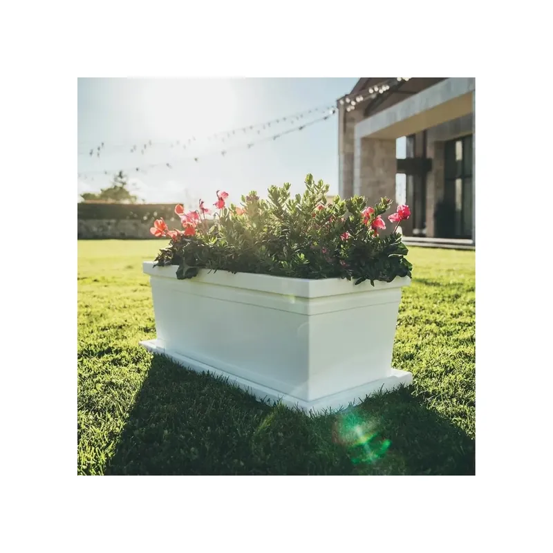 Betrouwbaar Fioriera rettangolare 80x40cm liscia Rome Monacis