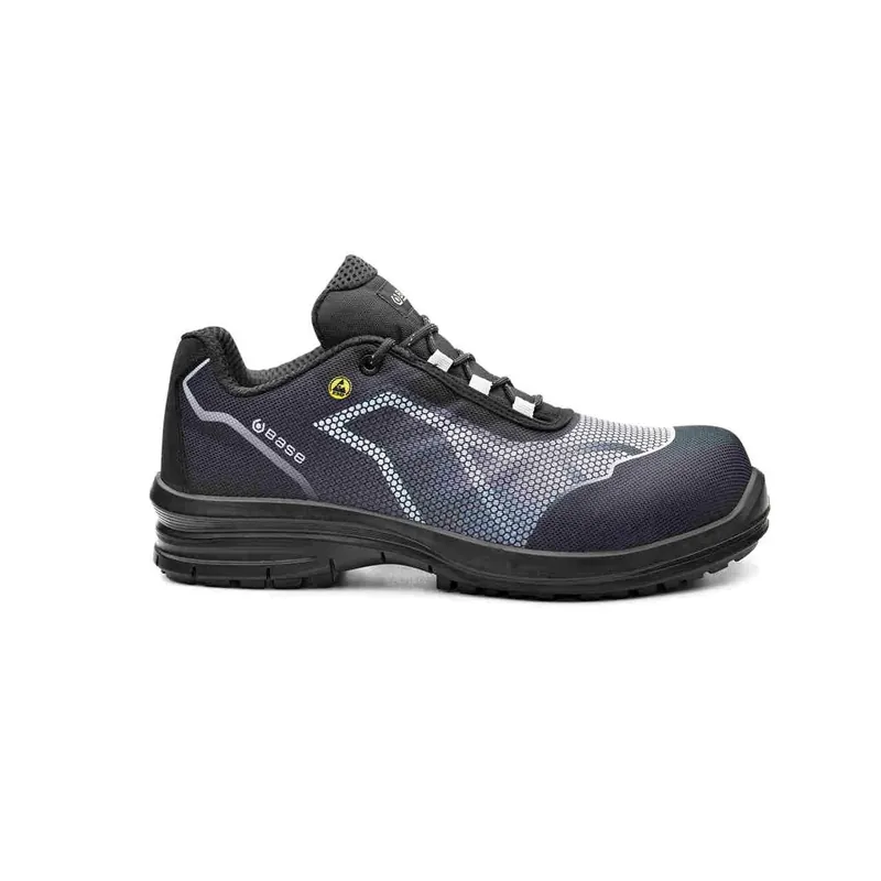 Lage Kosten Scarpa Bassa Oren Nero/Nero Sublimato S3 ESD SRC B0978B Base