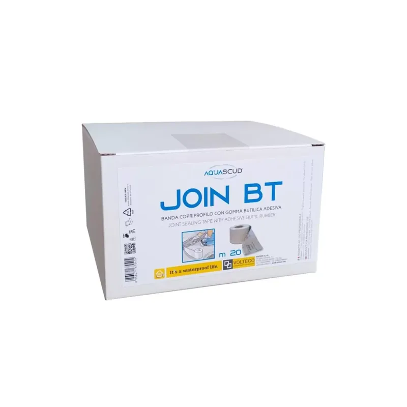Laatste Versie Aquascud JOIN BT Banda coprifilo butilica adesiva Volteco - 1 Metro CD04