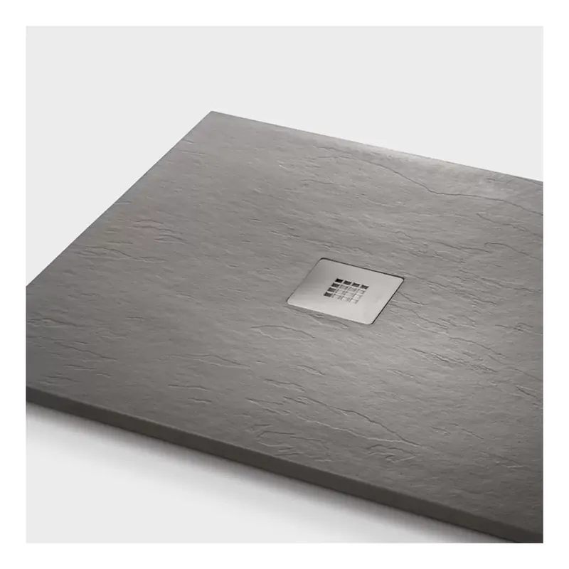 Koop Vandaag Piatto doccia 90x70 cm effetto pietra Agha bianco Stone