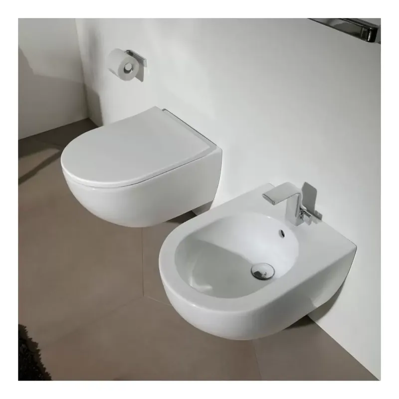 Populair Bidet sospeso Flaminia 48x36 cm monoforo MiniApp