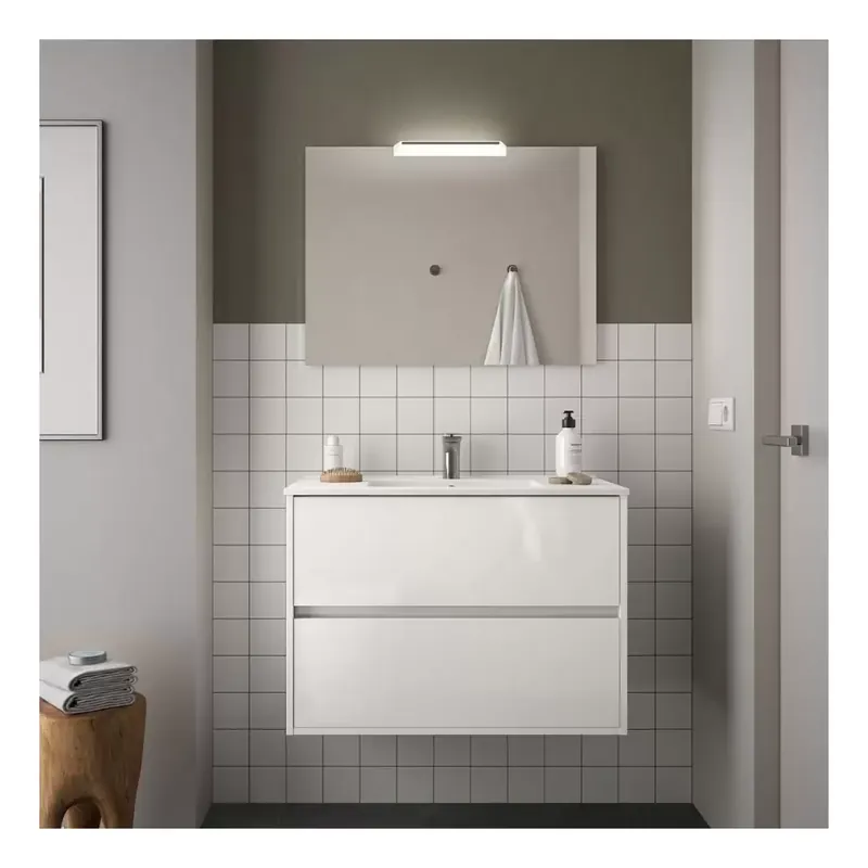 Laatste Versie Mobile sospeso bagno bianco 91x56cm Noja 900 Salgar Competo