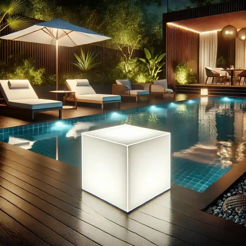 Beperkt Aanbod Cubo luminoso 40x40cm multiuso Youcube bright Monacis