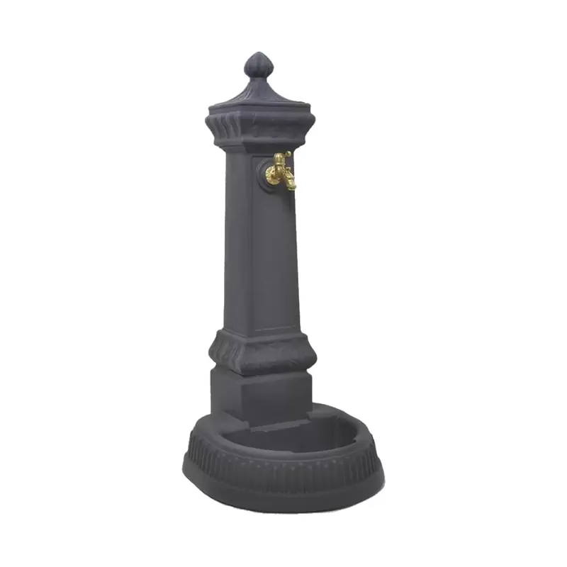 Lage Kosten Fontana a colonna color antracite Brera Monacis