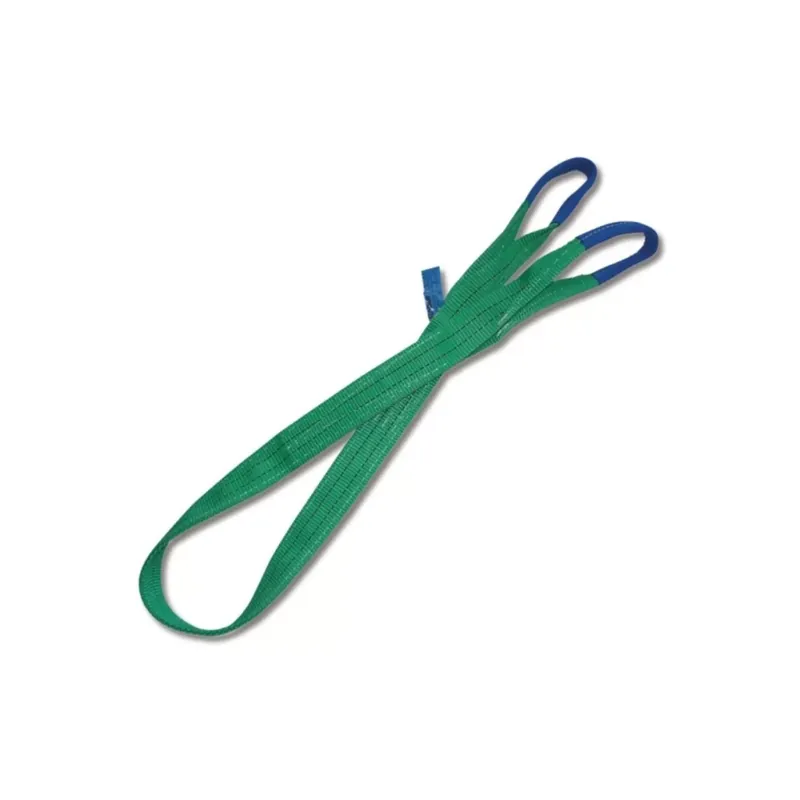 Fascia di sollevamento 2000 Kg piatta Robur Beta verde Lage Prijs