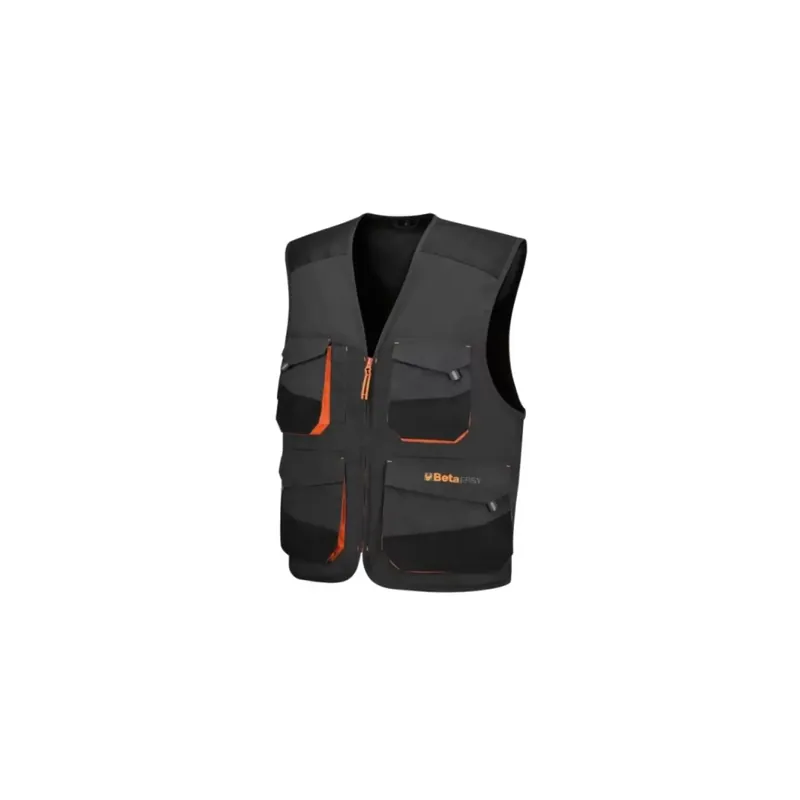 Gilet multitasche leggero grigio 180g Beta Alleen Vandaag