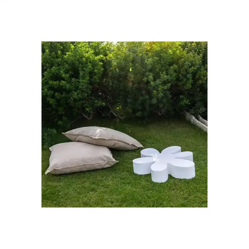 Pedana espositrice a forma di fiore in polietilene Floris Aanbieding