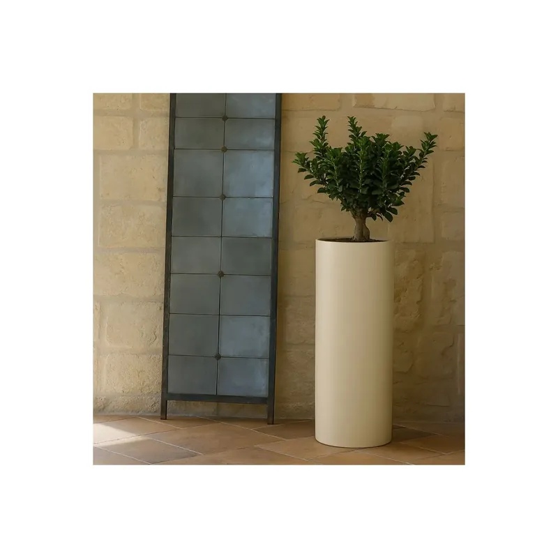 Vaso in polietilene colorato Barocco altezza 40cm Must-Have