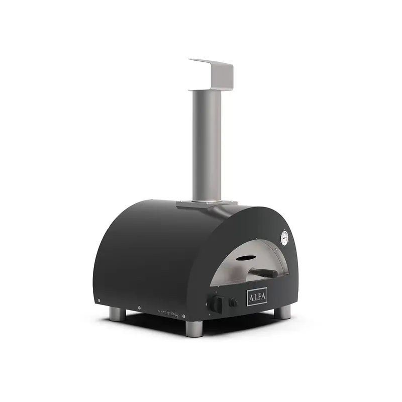 Forno a gas portatile 1 pizza Grigio - Alfa Forni Laatste Versie