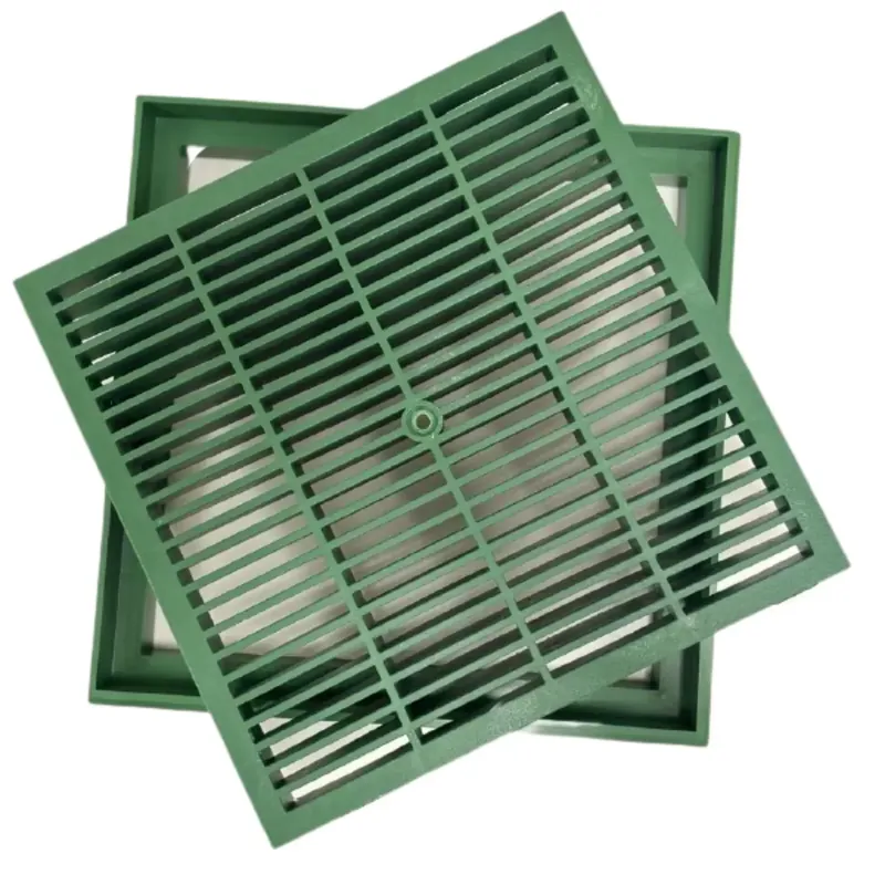 Griglia in PVC con telaio 35x35cm verde Dakota Seizoensaanbieding
