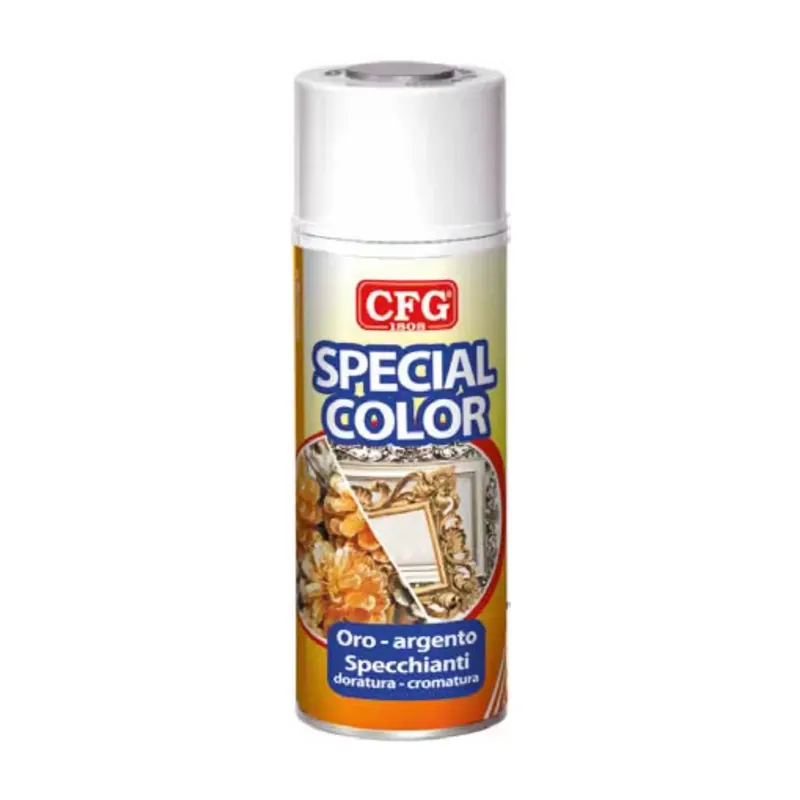 Tijdelijk Beschikbaar Smalto acrilico spray 400 ml CFG Specchiante - Oro - Argento