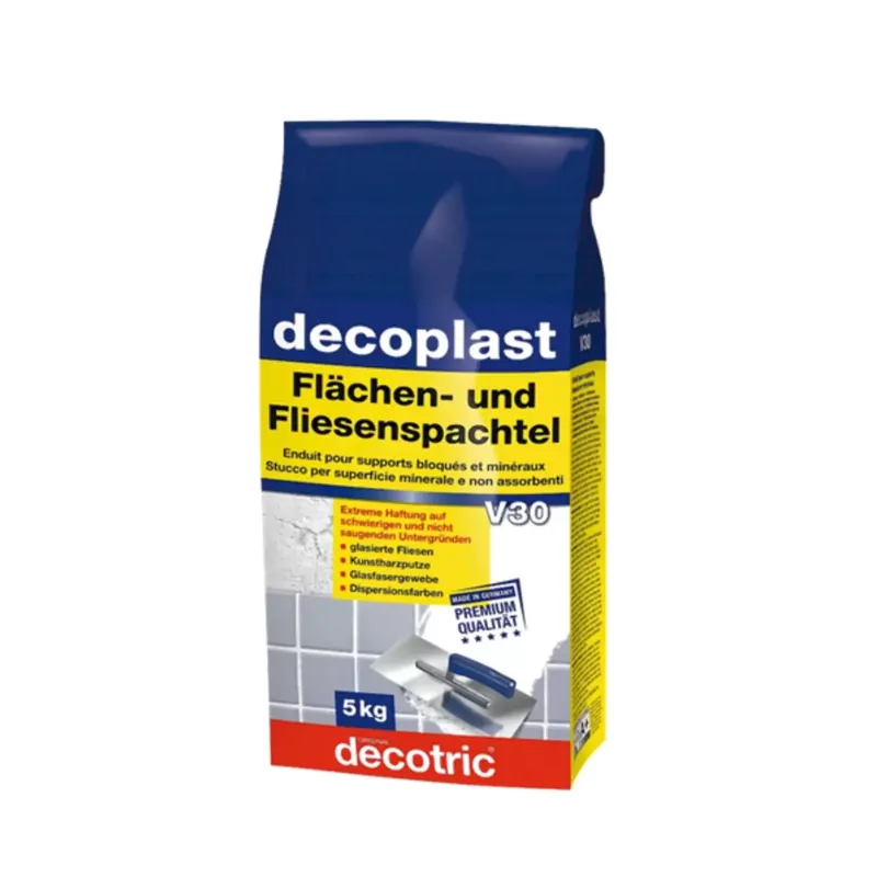 Stucco a base di cemento rinforzato bianco Decoplast V30 5Kg Goedkoop