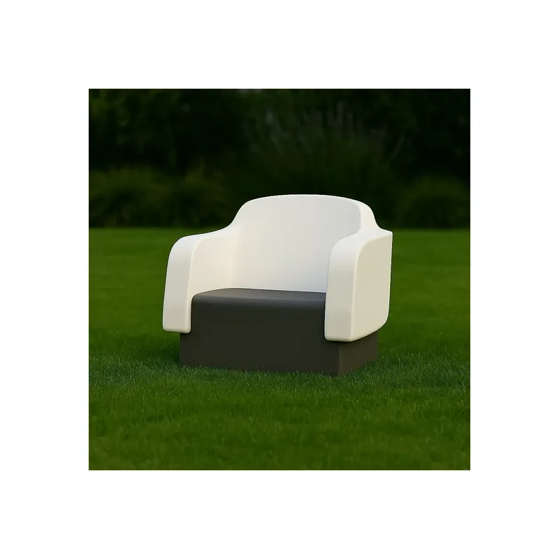 Poltrona da giardino Klimt Kloris Bianco & Grafite Weekendaanbieding