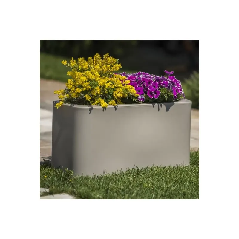 Vaso da giardino in polietilene 70x35 cm colorato Blog35 Kloris Merkproduct