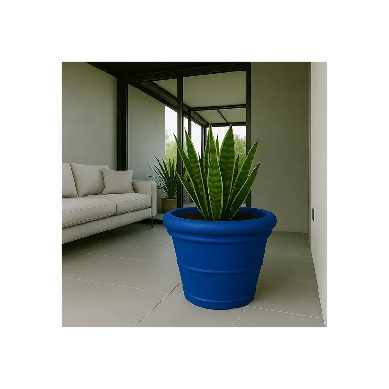 Exclusieve Aanbieding Vaso tondo in polietilene tutta capienza 55 cm Kloris