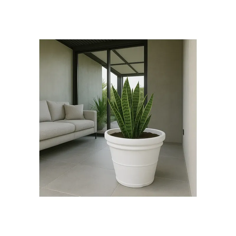 Favoriet Vaso tondo in polietilene tutta capienza 85 cm Kloris
