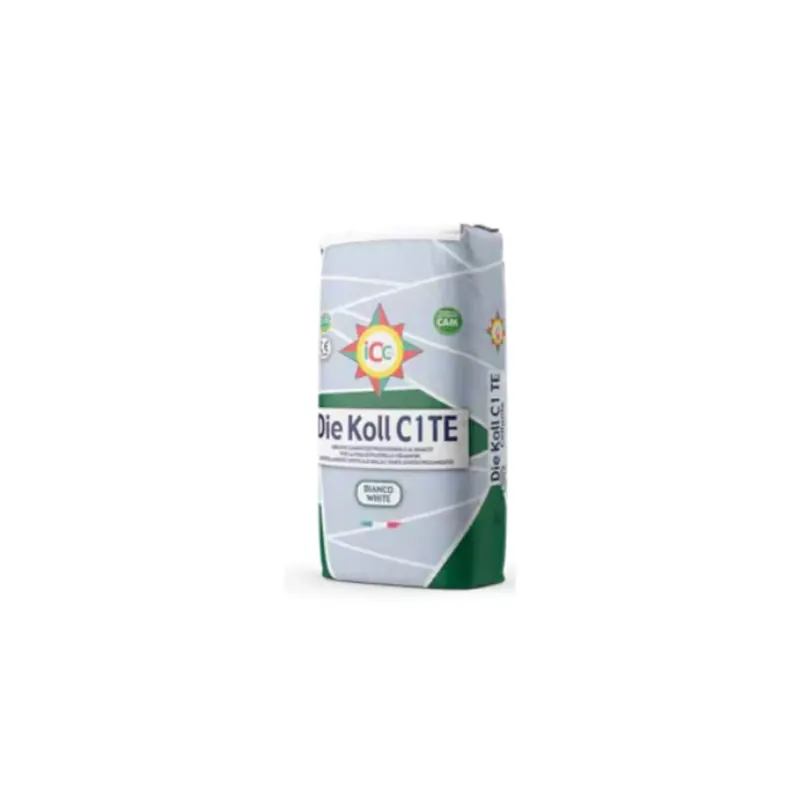 Veilige Betaling Adesivo cementizio grigio Die Koll C1TE ICC 25 kg