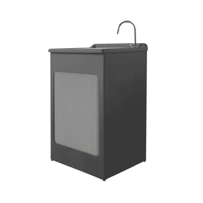 Betaalbaar Mobile lavatoio 50x50x87h cm con vasca Lavacril Colavene grigio