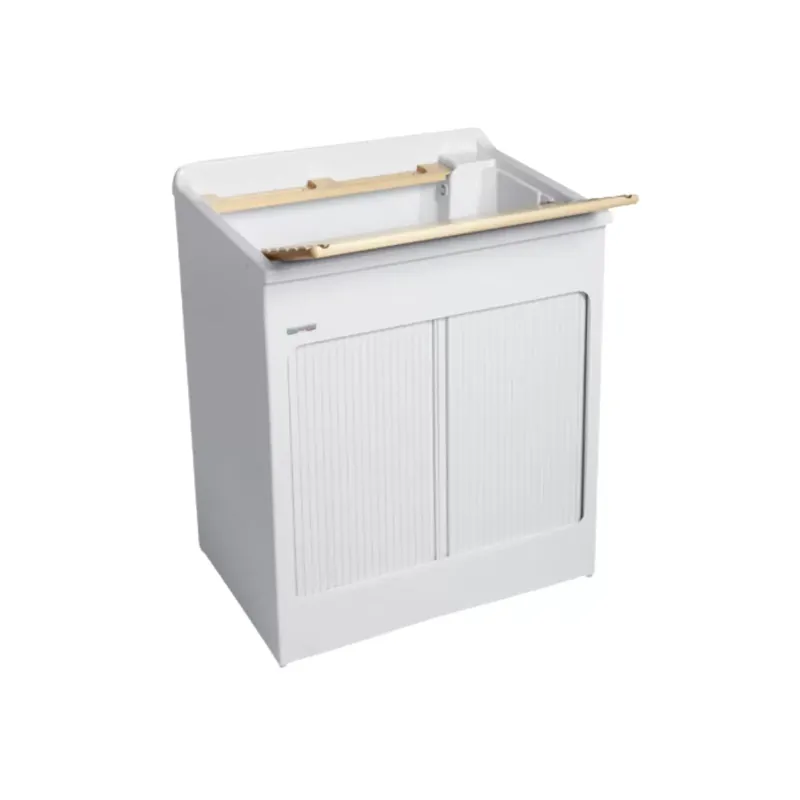 Mobile lavatoio 75x50x87h cm con vasca Lavacril Colavene bianco Gecertificeerd