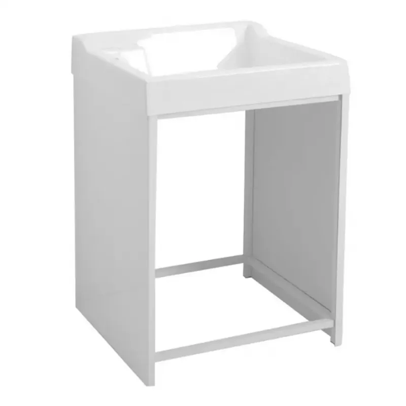 Lavatoio con vano lavatrice 73x67x109h cm Lavacril ON Colavene bianco Laatste Versie