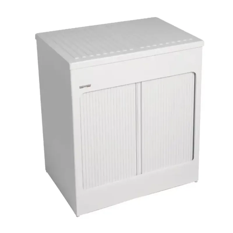 Mobile contenitore 75x50x84h cm con serranda bianco Lavacril Box Colavene Nieuw