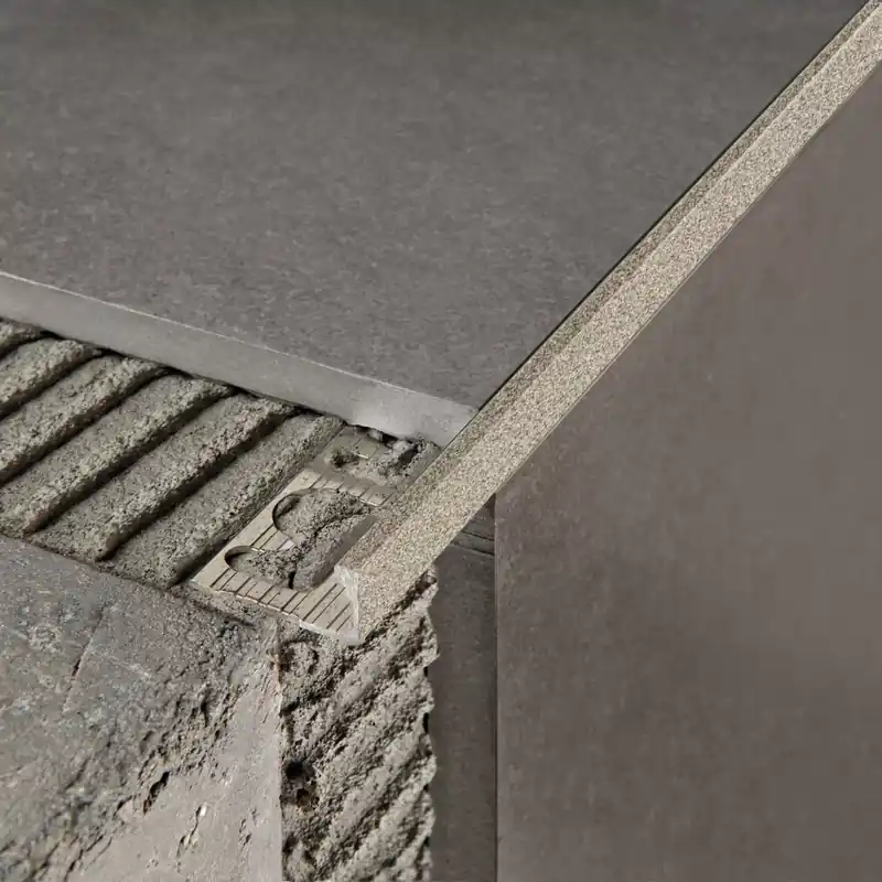 Korting Profilo per rivestimenti 270 cm Proterminal Stone Gray Progress Profiles