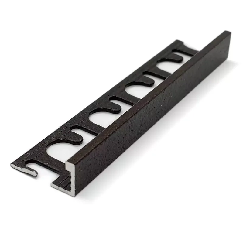 Merkproduct Profilo per rivestimenti 270 cm Proterminal Stone Brown Progress Profiles