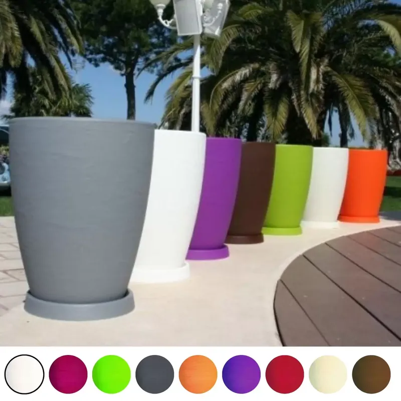Sottovaso per vaso Adone Round Monacis Voordeelprijs