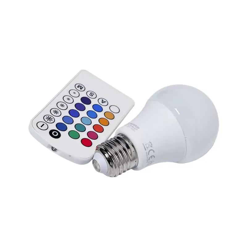 Nu Kopen Led RGB E27 con telecomando Monacis
