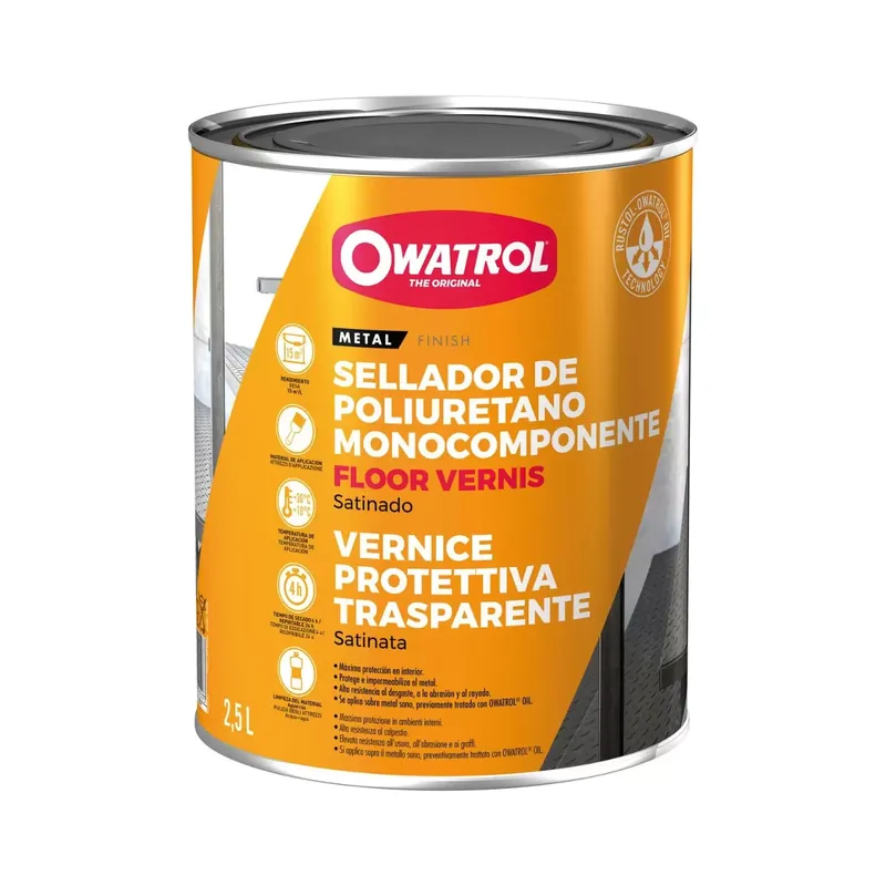 Vernice protettiva per metalli Floor Venis 0.75 litri Owatrol Seizoensaanbieding