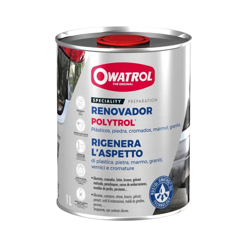 Koop Vandaag Protettivo ravvivante per plastica e metalli Polytrol Owatrol