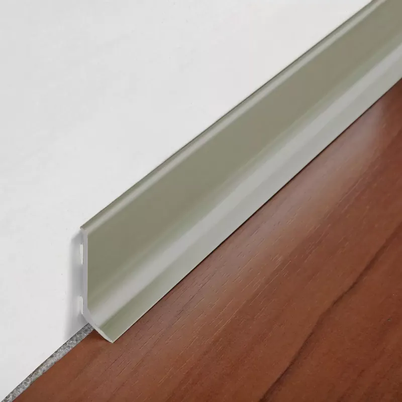 Battiscopa alluminio anodizzato titanio 200 cm Progress Profiles BTBT Goedkoop