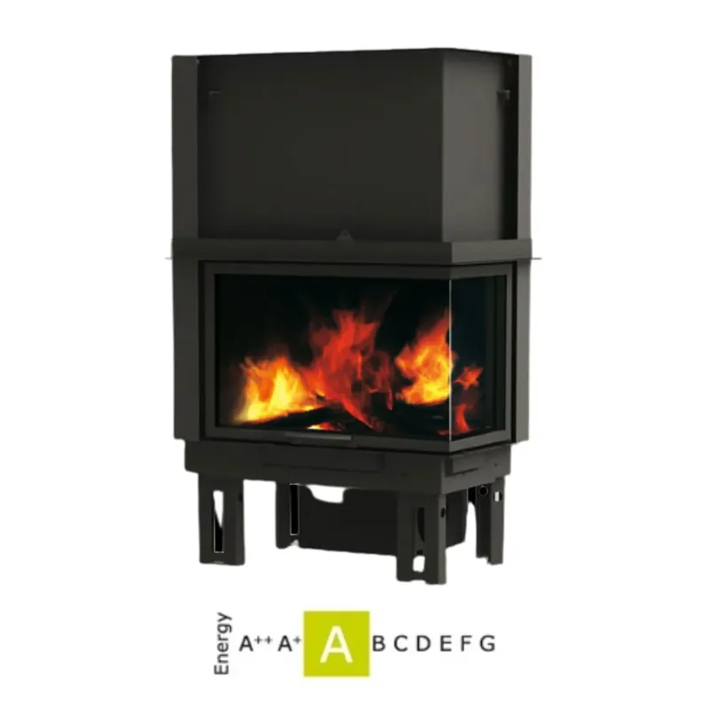 Camino a legna angolare FIREK 2 SX V/F EK63 - 813960 Direct Beschikbaar