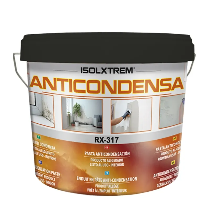 Gecertificeerd Stucco anticondensa in pasta ISOLXTREM RX-317 Baixens