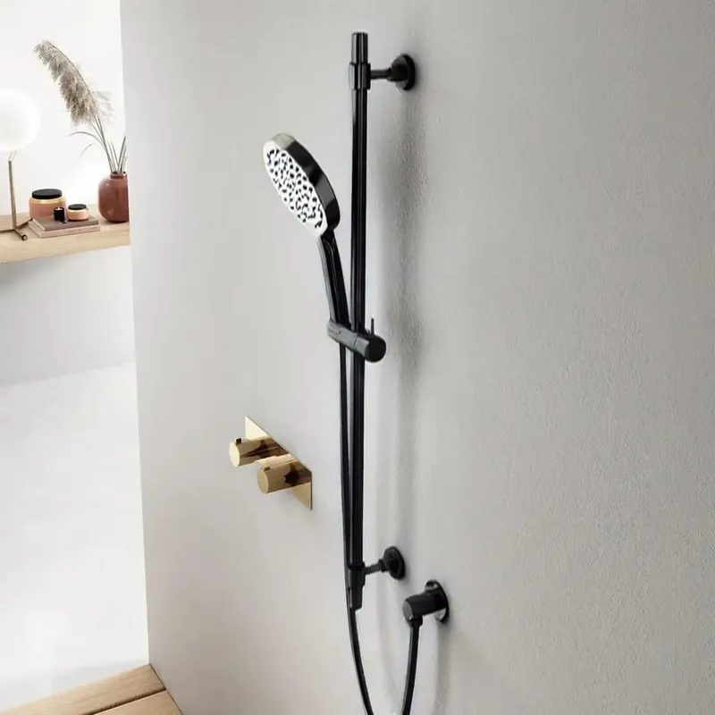 Doccetta con saliscendi nero opaco KT042A 05Q Aquaelite Alleen Vandaag