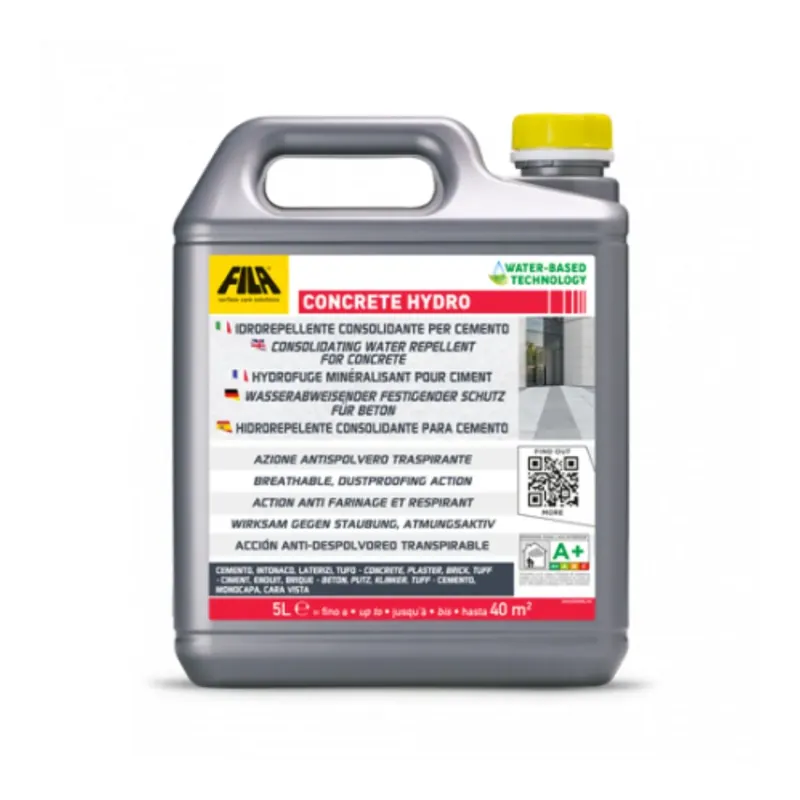Consolidante idrorepellente CONCRETE HYDRO Fila 5L Bestel Nu