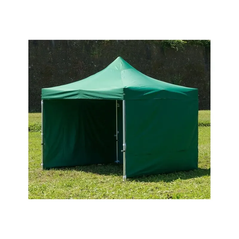 Set Pareti laterali e frontali verde per gazebo Holiday 3x4.5 metri Bestel Nu