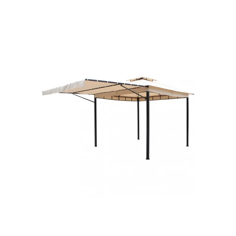 Uitverkoop Gazebo da giardino 3.3x3.3 metri con porta apribile - Antigua