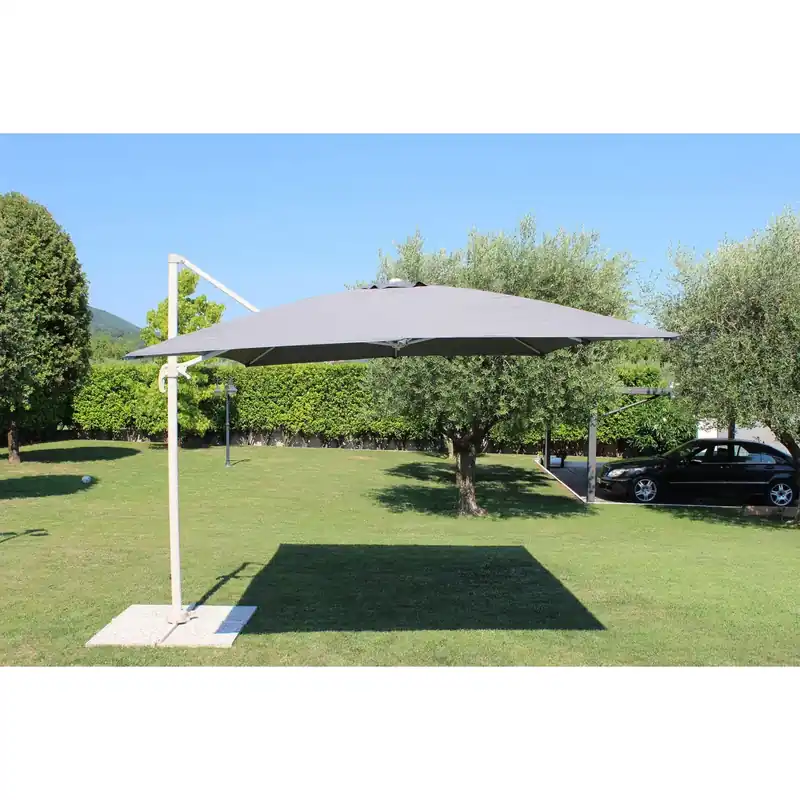 Nu Kopen Ombrellone Mercurio 3x4 mt P/L Tortora Telo Grigio