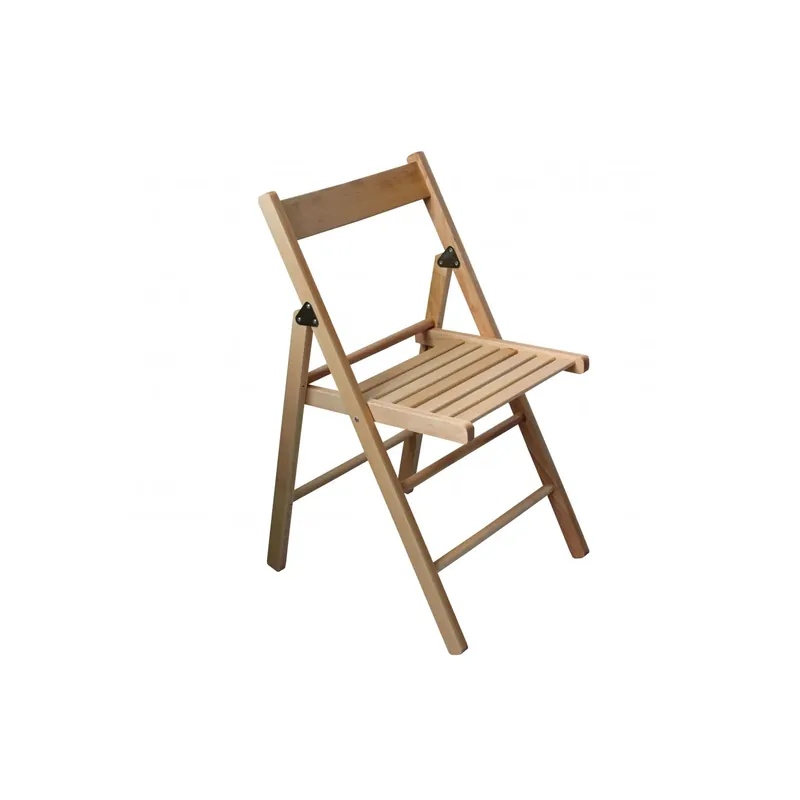 Sedia Pieghevole in legno Color Naturale Koopje
