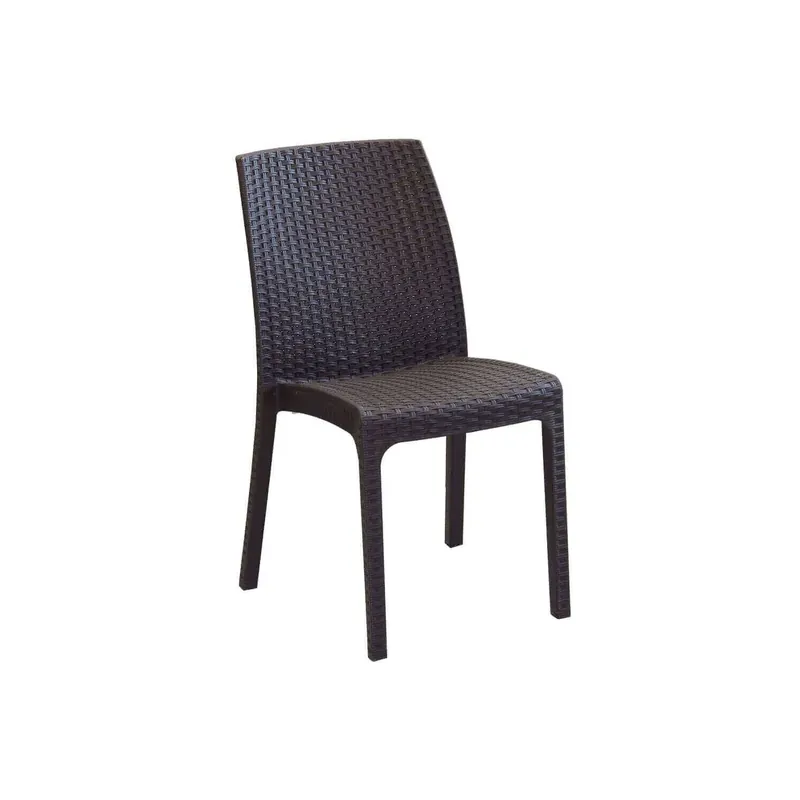 Sedia giardino wicker Virginia - Color Marrone Koop Vandaag
