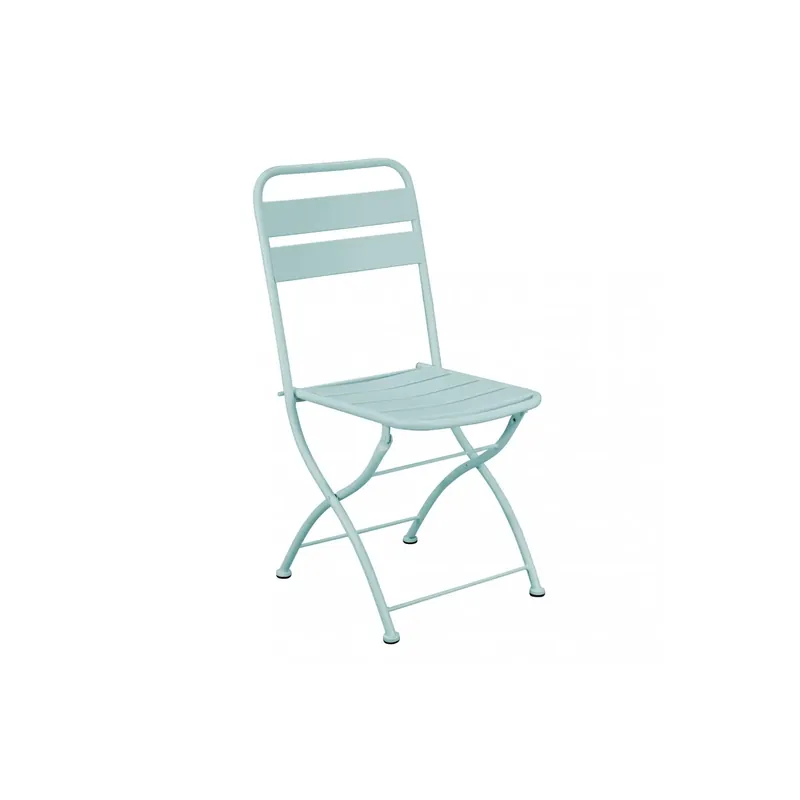 Sedia pieghevole da giardino in metallo verde Bristol Goedkoop