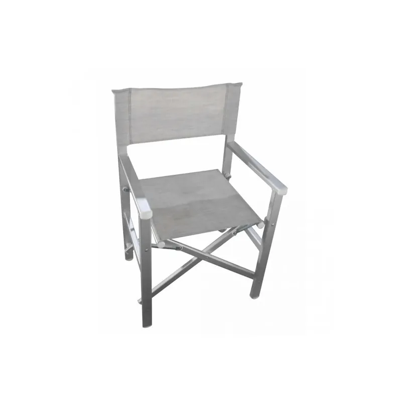 Veilige Betaling Sedia Regista pieghevole Grigio 55x46x88cm