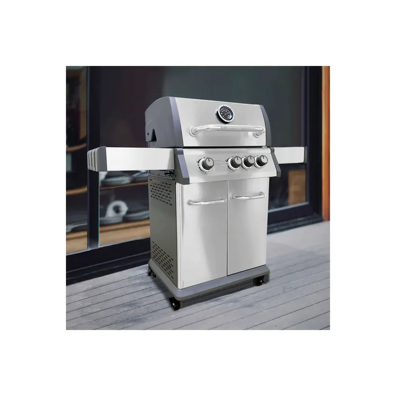 Express Levering Barbecue Montana 3 Fuochi + 1. A gas