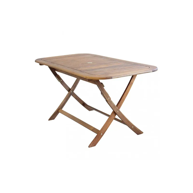 Tavolo Pieghevole 150x80 - Marrone Rechtstreeks Van De Fabrikant