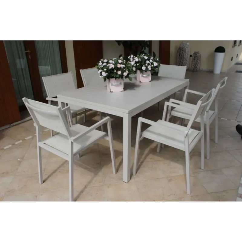 Must-Have Tavolo da esterno 150x90 - Tortora Milo