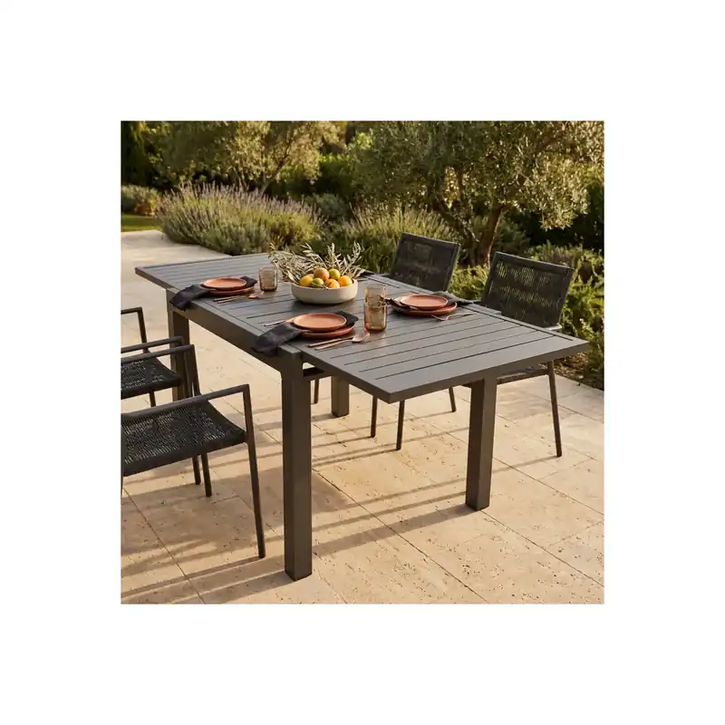 Must-Have Tavolo allungabile 90/180x90 - Taupe Hawaii