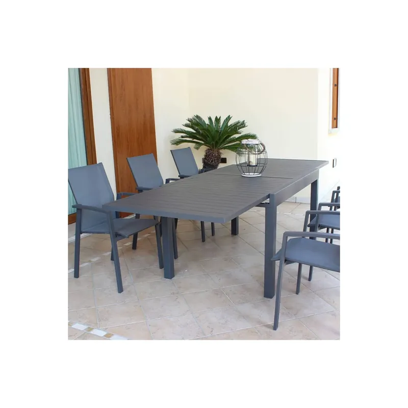 Tavolo da esterno allungabile 135/270x90 - Antracite Hawaii Gecertificeerd