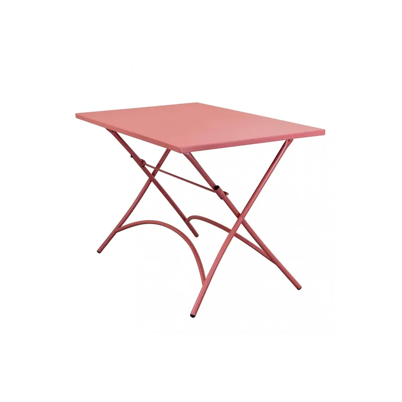 Tavolo pieghevole 110x70 - Rosso Corallo Bristol Flitsaanbieding